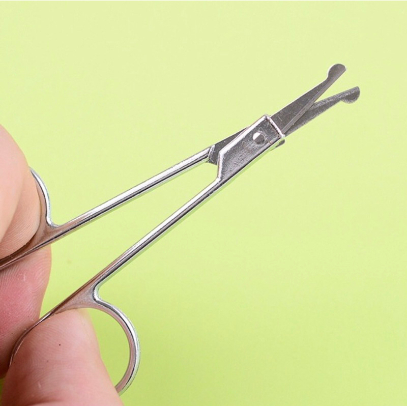 Kéo Tỉa Lông Mũi Đầu Tròn - Kéo Cắt Lông Mũi Cao Cấp An Toàn Molangshop