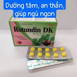 Viên ngủ ngon ROTUNDIN DK DAKTIN Hộp/50 viên hỗ trợ dưỡng tâm, an thần, ...
