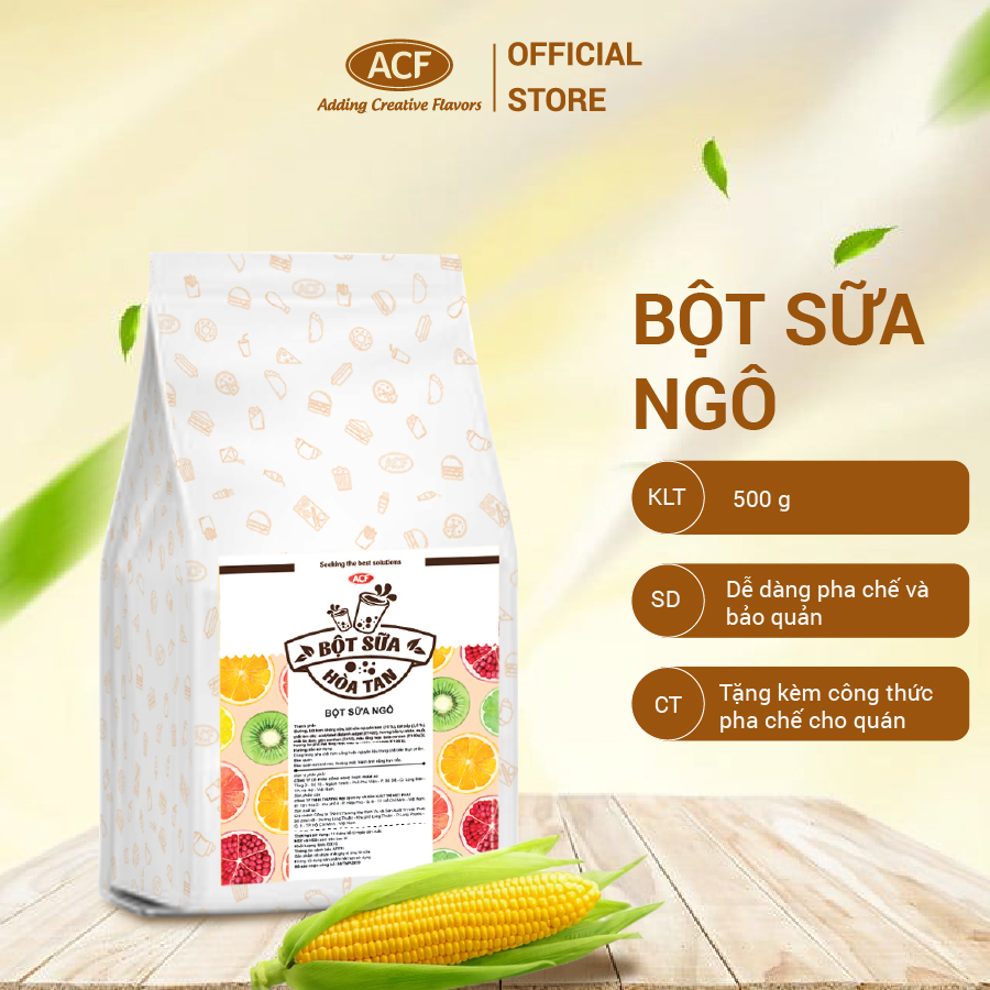 Bột sữa ngô non ACF - 500g