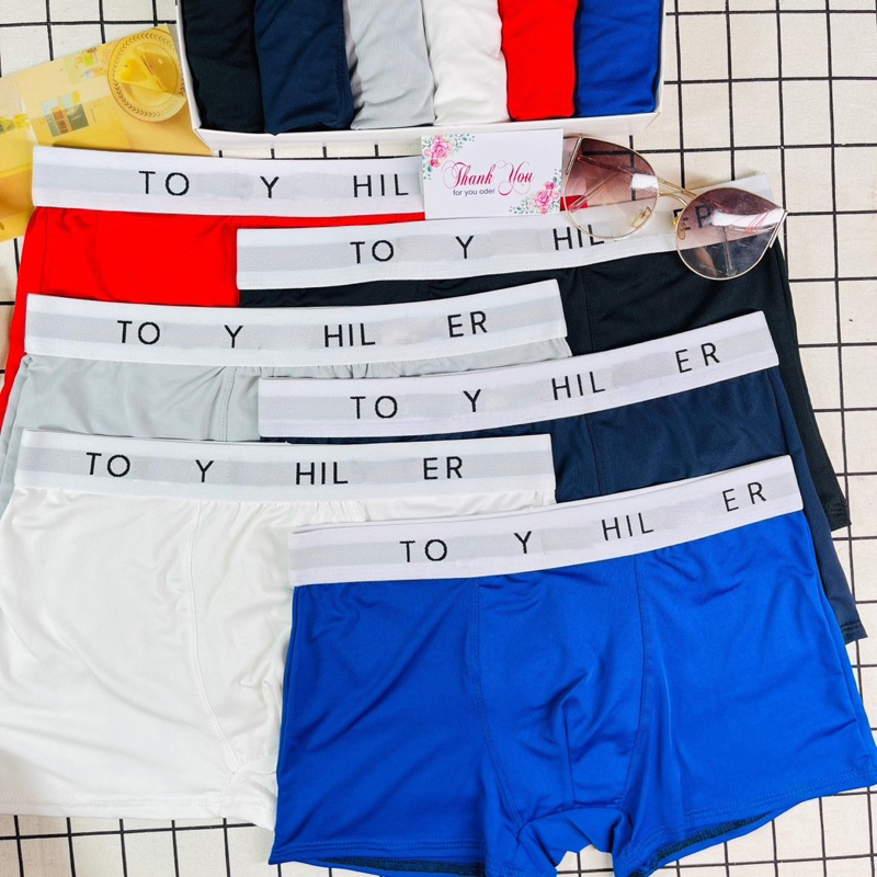 Quần Chip Đùi Nam Combo 4-5-6 Cái, Quần Boxer TO.MM.Y Thun Lạnh Cao Cấp