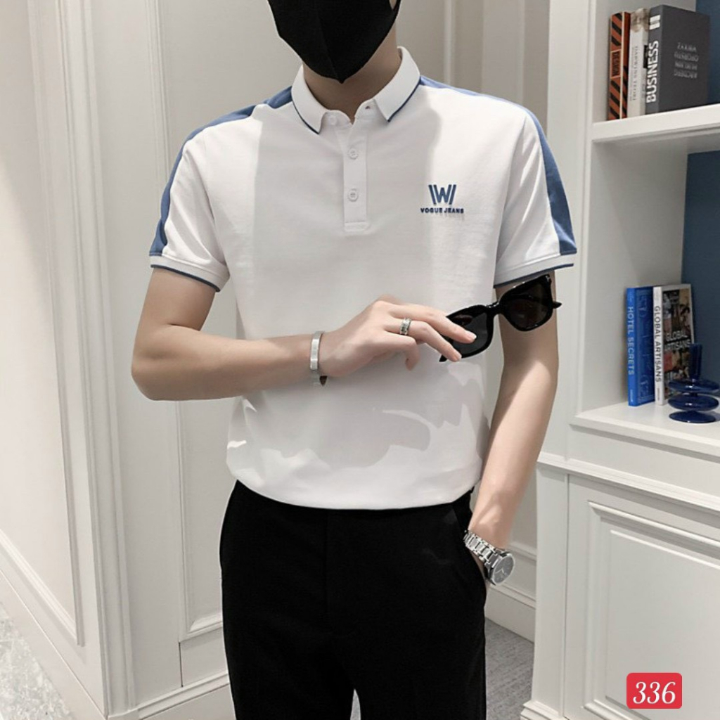 Áo Thun Nam Ngắn Tay Có Cổ Body Nam Cao Câp DRMT Chất Cotton 100% Co giản Tốt