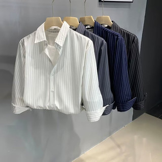 Áo sơ mi nam kẻ sọc dài tay, áo sơ mi nam công sở mền mịn, bền đẹp, thời trang cao cấp klaystore
