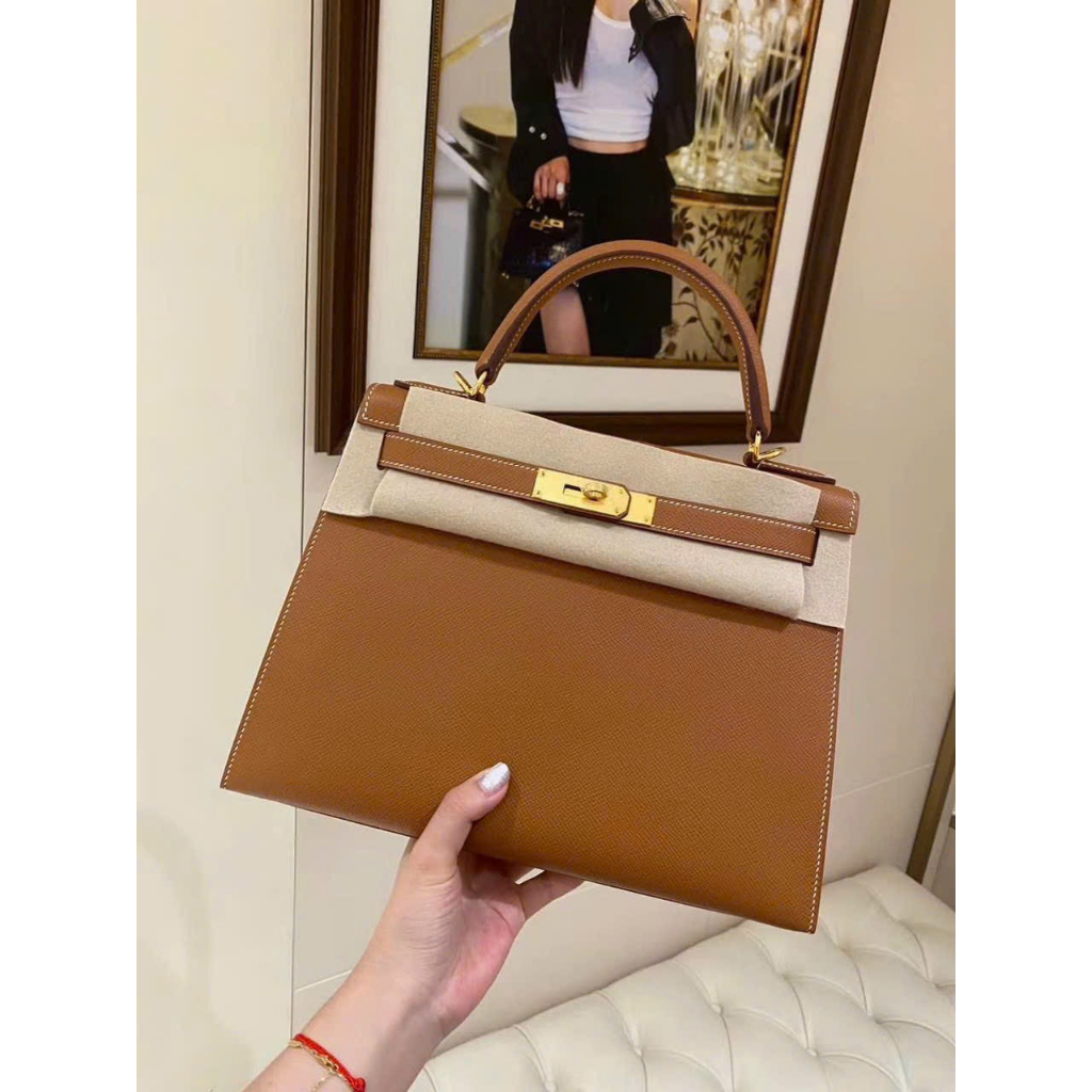 Túi xách her kelly size 25 da epspm fullbox túi vải hãng kèm ảnh thật tự chụp