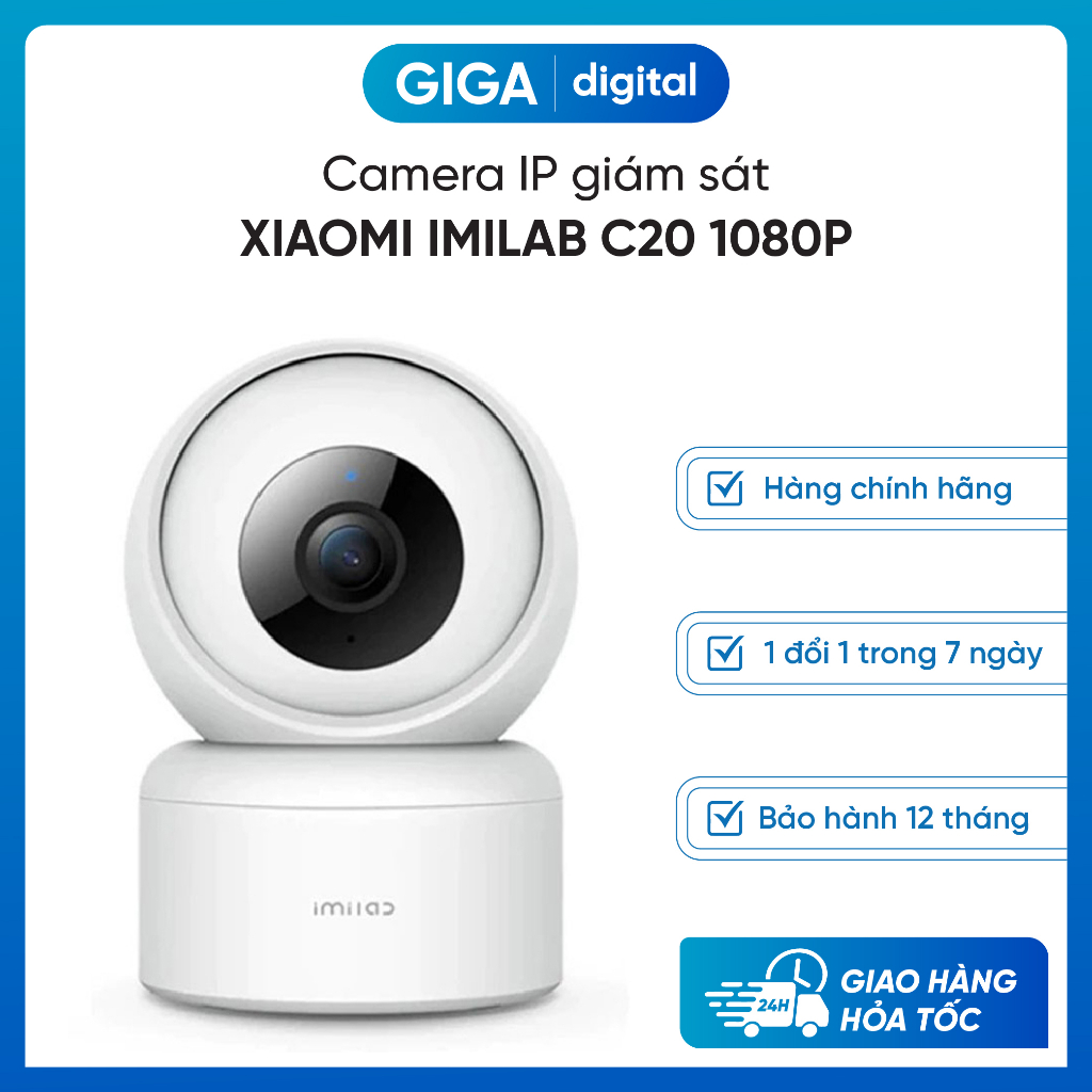 Camera IP giám sát Xiaomi IMILAB C20 1080p - Quốc Tế - Chính hãng