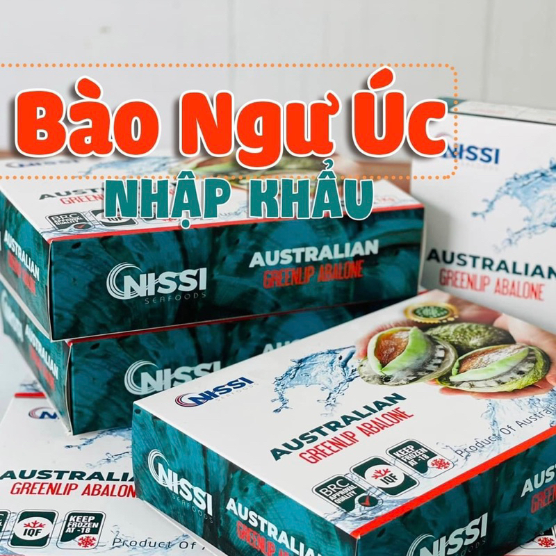 Bào ngư Úc viền xanh-Đỉnh cao của các loại bào ngư. Giá sỉ từ 1kg