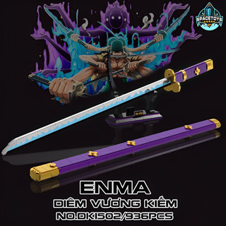 Đồ Chơi Lắp Ráp Xếp Hình Mô Hình Thanh Kiếm Diêm Vương Enma Của Roronoa Zoro Trong One Piece No.DK1502 Với 900+ Mảnh Ghé