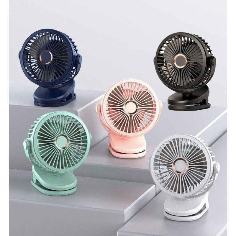 QUẠT SẠC TÍCH ĐIỆN CLIP FAN 10.000mAh