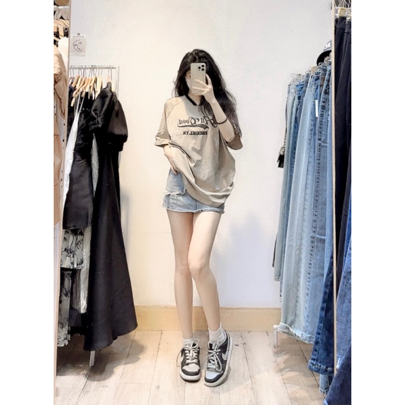 áo phông cotton siêu mát cổ V