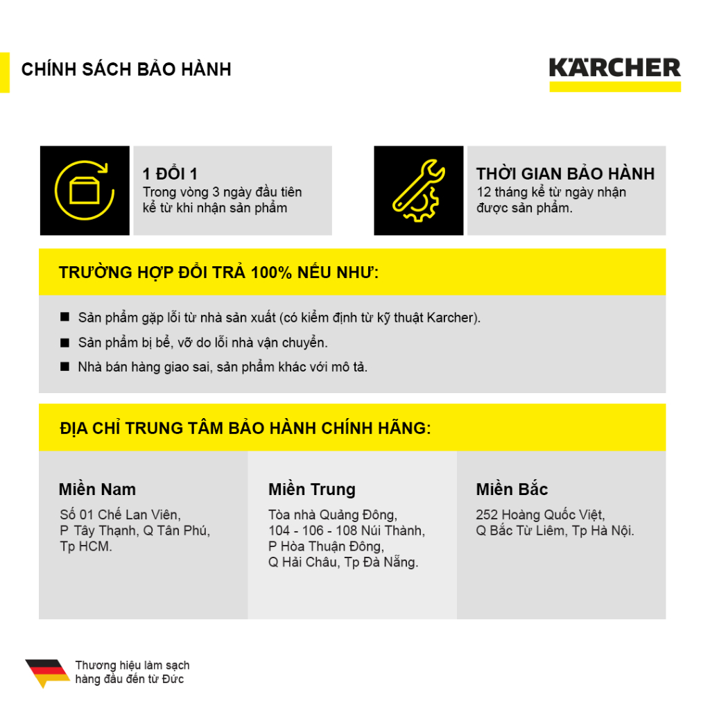 Máy hút bụi khô và ướt Karcher WD 3 S Premium (Dòng cải tiến đổi mẫu 2022 cho máy hút bụi đa năng WD 3 Premium)