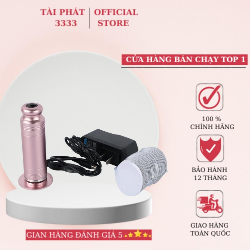 Máy chà gót chân (tặng kèm 60 miếng trà)