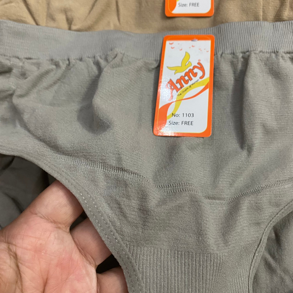 Quần lót nữ cotton thun dáng tam giác Anny 1103 mềm co giãn cạp vừa che bụng hàng Thái lan