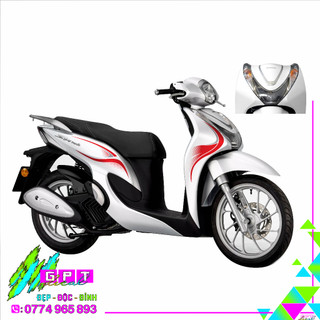Tem dán xe sh mode mẫu tem chỉ i 10 i tem rời dán trang trí xe sh mode đời 2015 - 2021 cho nữ