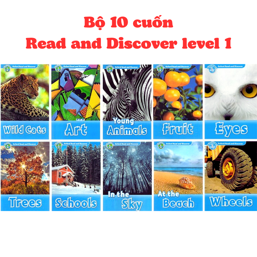 Sách - Read and Discover level 1 - bộ 10 cuốn