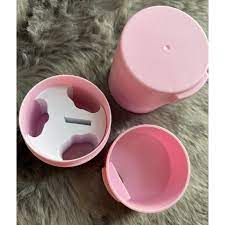 Hũ đựng keo Màu Hồng LASHES SUPPLY loại 1 nhiều màu _ hũ gạo đựng keo