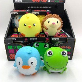 SQUISHY gudetama gà vàng ếch xanh chim cánh cụt bóp mềm mịn