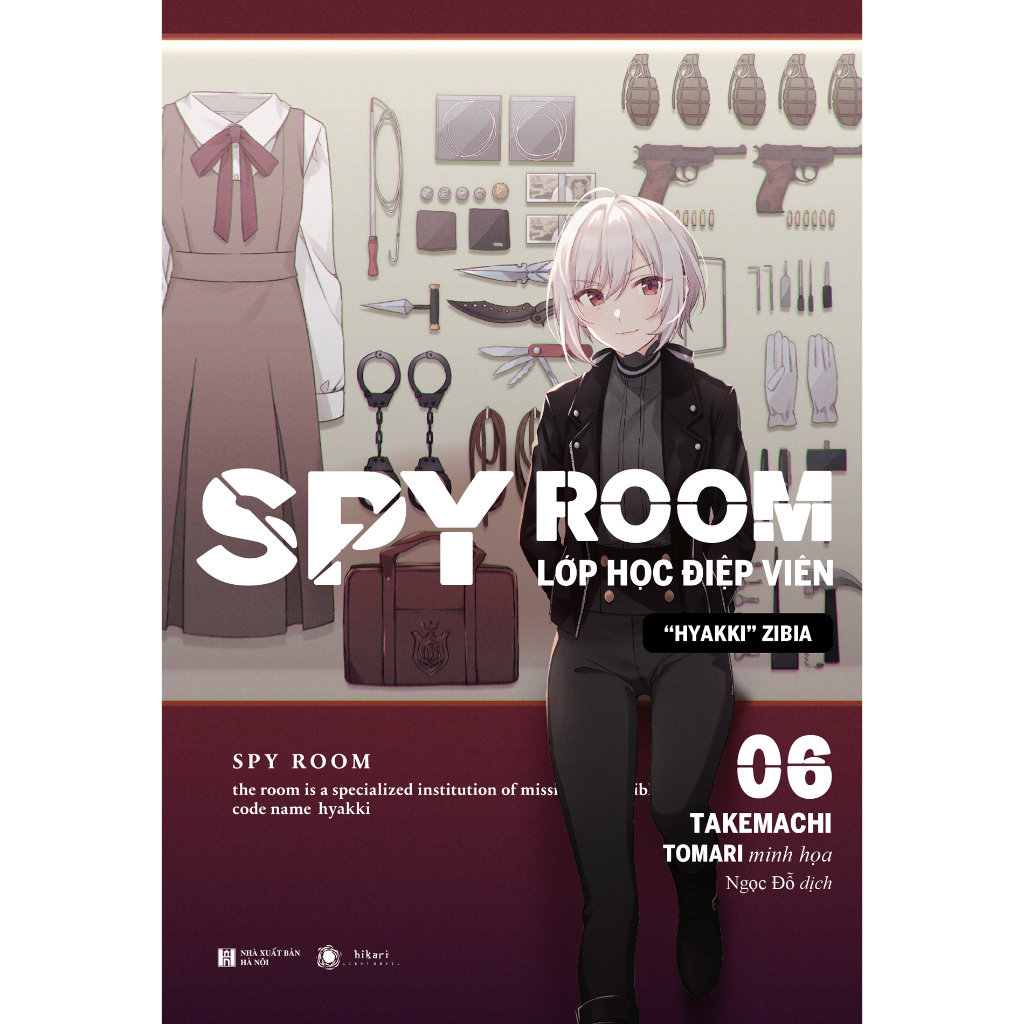 Sách Spy Room - Lẻ tập 1 2 3 4 5 6 ngoại truyện - Lớp học điệp viên - Light Novel - Hikari - Thaihabooks