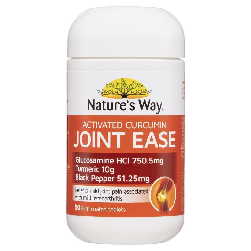 Viên uống bổ khớp Nature's Way Activated Curcumin Joint Ease 50 viên