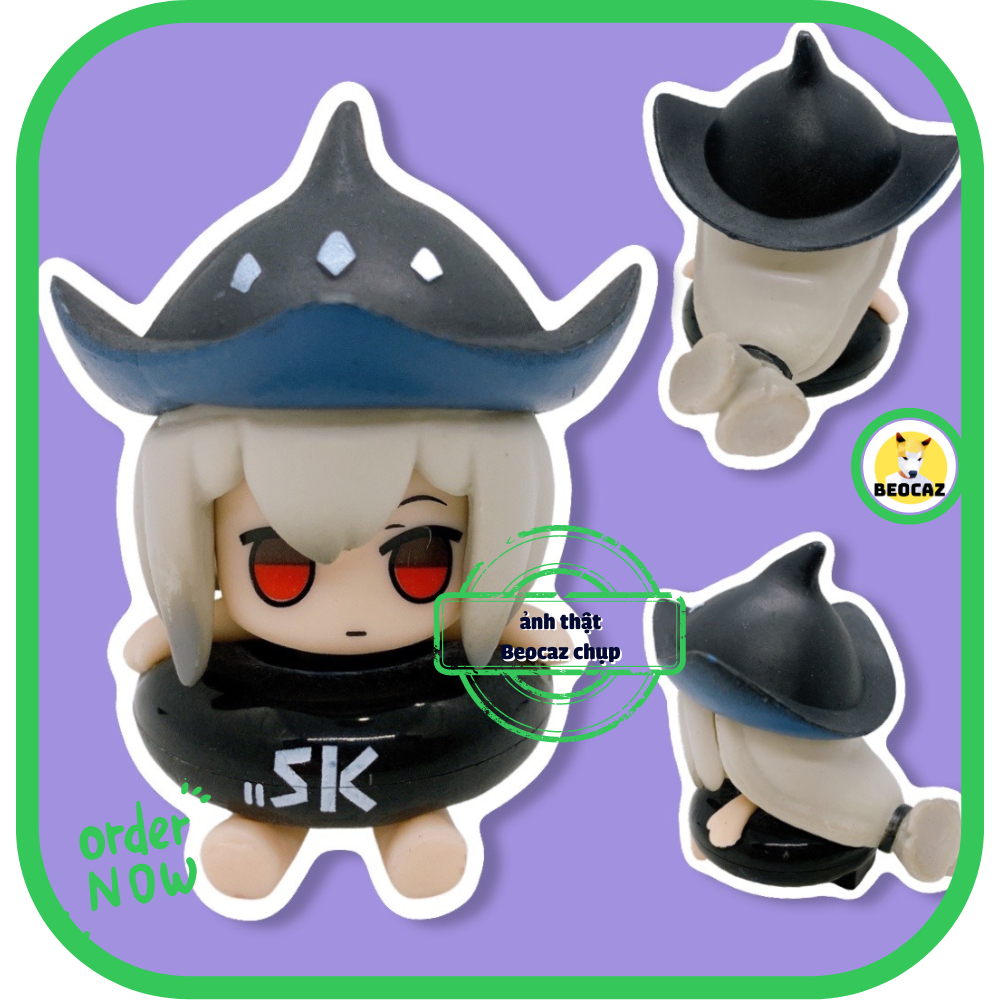 Mô hình Arknights chibi dễ thương nhân vật Amiya Scadi Kal'tsit Saria set 6 Tiệm đồ chơi Beocaz đáng yêu có sẵn