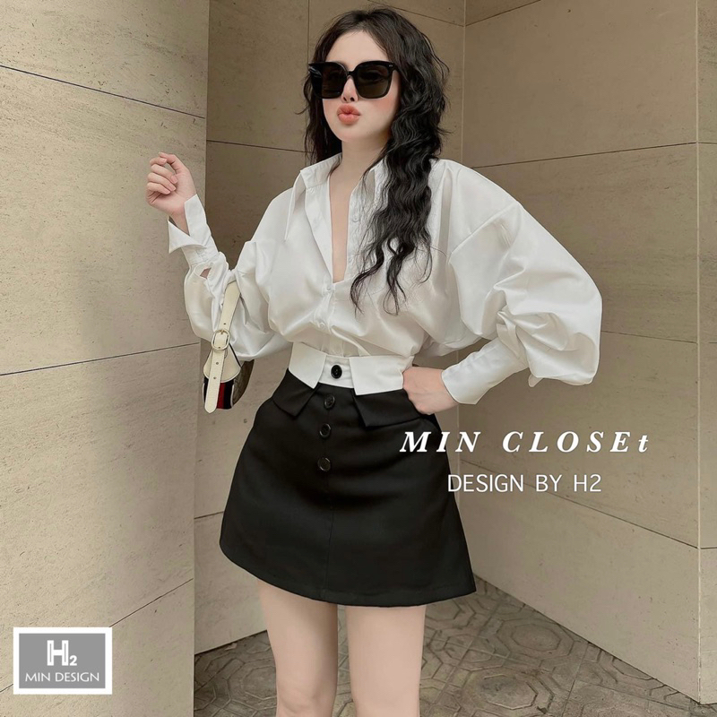 Set sơ mi cổ đức chân váy phối hot trend - 𝐕𝐘.𝐂𝐋𝐎𝐓𝐇𝐄𝐒 𝐂𝐇𝐔𝐘𝐄̂𝐍 𝐇𝐀̀𝐍𝐆 𝐐𝐔𝐀̉𝐍𝐆 𝐂𝐇𝐀̂𝐔 𝐂𝐇𝐈́𝐍𝐇 𝐇𝐈𝐄̣̂𝐔