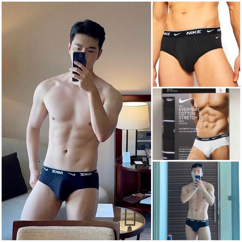- Quần lót nam NIKE SET 3 ĐEN logo thể thao nam tính | Có bán lẻ