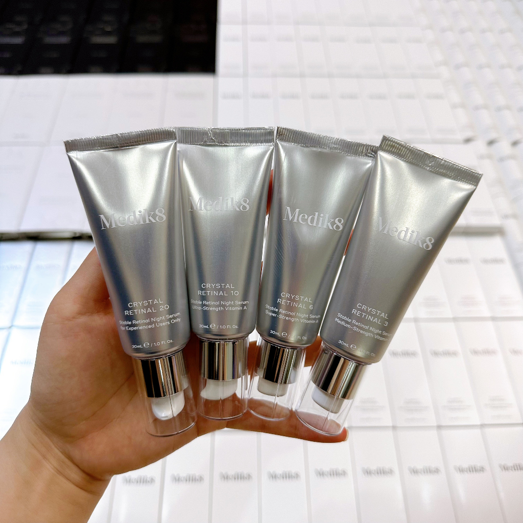 Medik8 Crystal Retinal 3 / Retinal 6 / Retinal 10 / Retinal 20 - Kem Dưỡng Chống Lão Hóa Và Căng Bóng Da