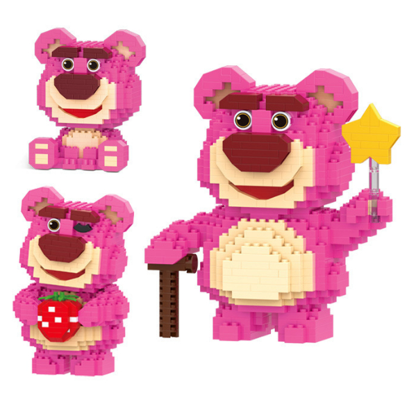 Đồ Chơi Xếp Hình Các Nhân Vật Hoạt Hình Đáng Yêu, Đồ Chơi Lắp Ghép Cho Bé