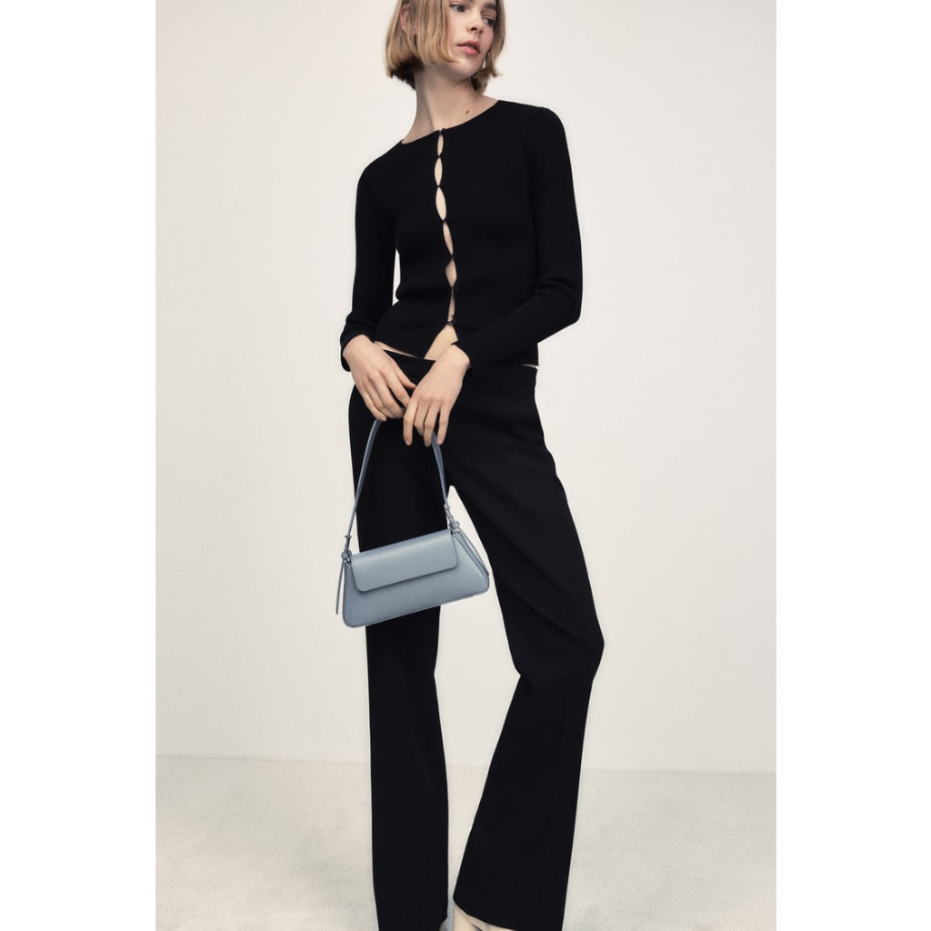 TÚI ĐEO VAI PHONG CÁCH MINIMALISM CÓ NẮP ZR