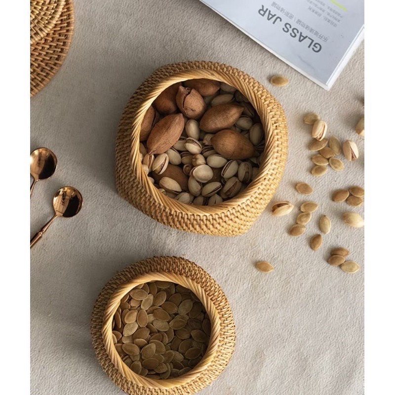 Bồ muối 3 kích thước để đồ đa năng trang trí bếp, decor bàn ăn