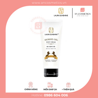 Kem dưỡng thể Body dầu ngựa Laura Sunshine – Horse Oil Body Cream