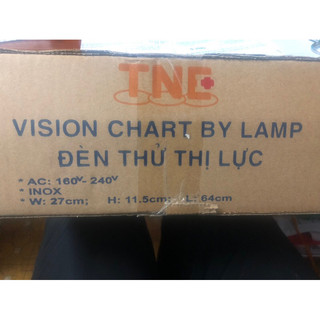 Bảng đo thị lực chữ ZU có đèn