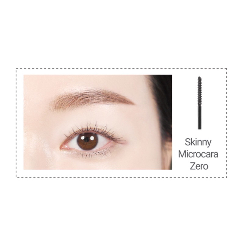 Mascara siêu mảnh lâu trôi Innisfree Skinny Microcara Zero màu 2