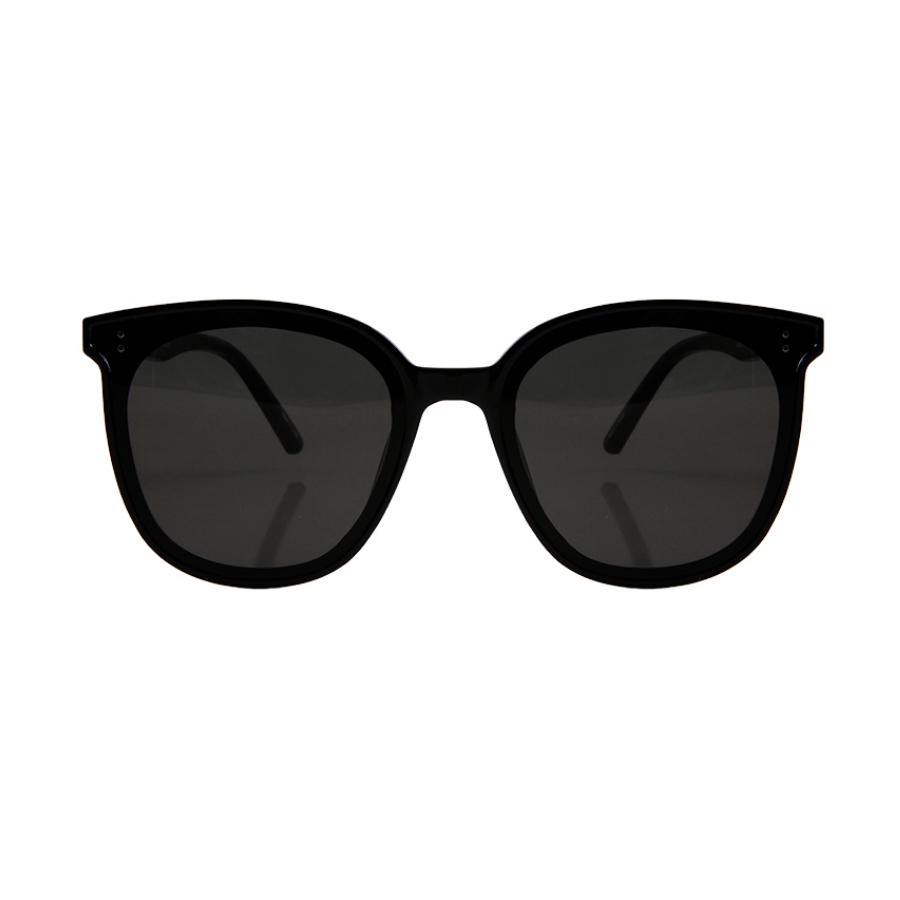 Kính râm chống tia UV hãng NICOLE Hàn Quốc mã NI85921 gọng tròn oversize màu đen