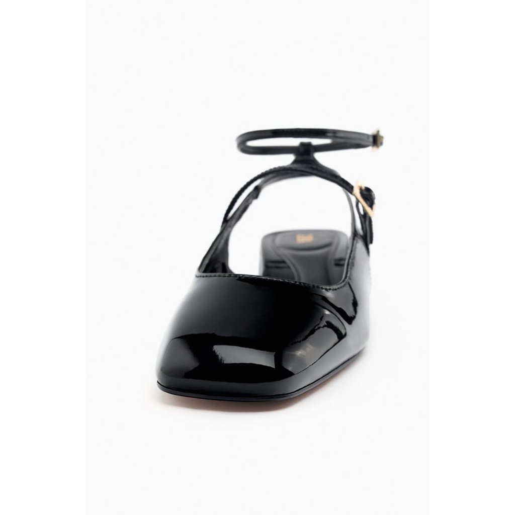 GIÀY GÓT VUÔNG HỞ SAU Block High Heel ZR