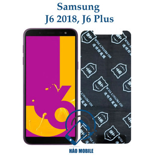 Dán chống nhìn trộm Samsung J6 2018, J6 Plus - Dán cường lực dẻo nano 9H+