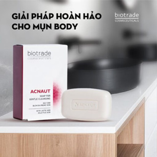 [Chính hãng]Xà phòng giảm mụn Biotrade Acnaut Soap