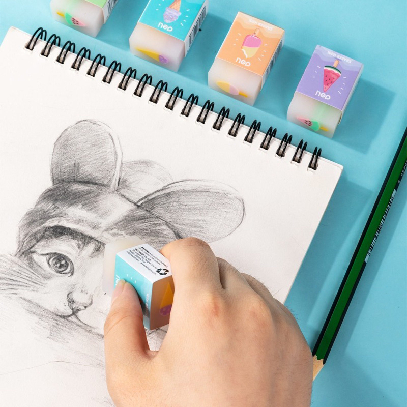 Gôm Tẩy Kem Deli H301