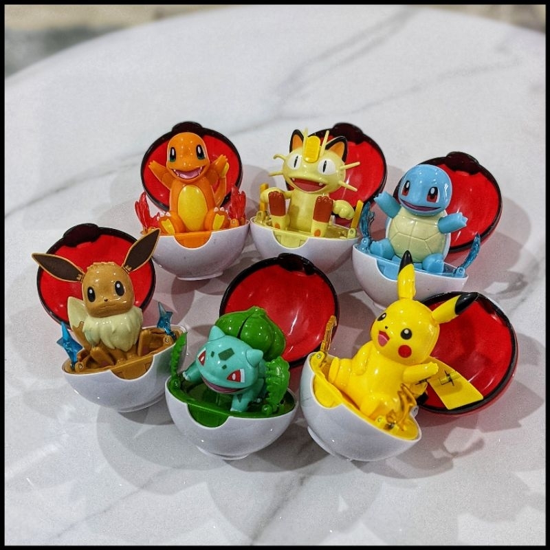 Mô hình Pokemon Pokeball Bulbasaur ếch kỳ diệu