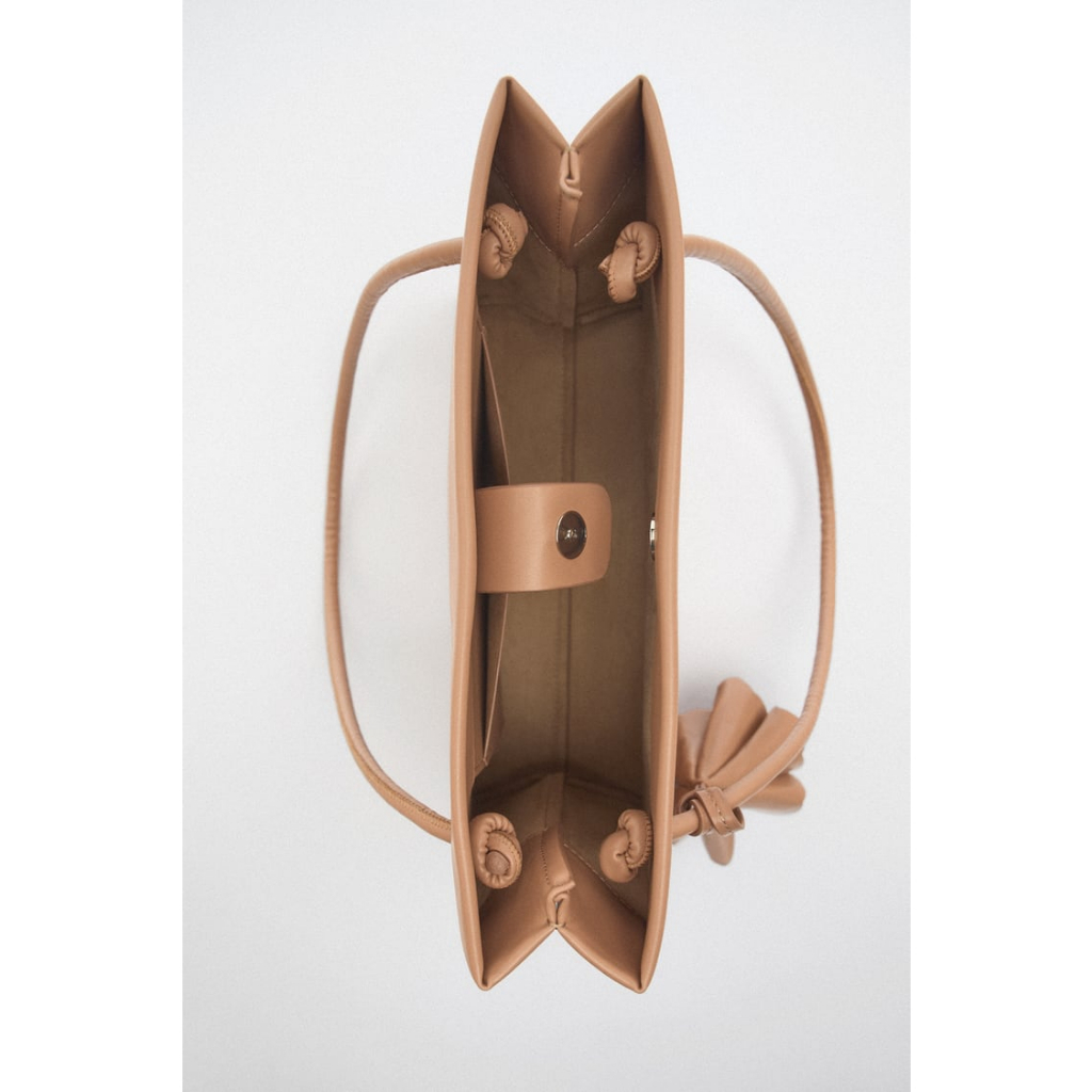 Túi TOTE BAG WITH EMBELLISHED DETAIL ZARA