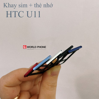 Khay đựng sim, thẻ nhớ HTC U11 , có ngăn đựng thẻ nhớ