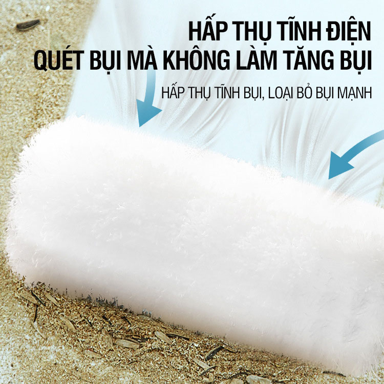 Chổi quét trần nhà, cây quét mạng nhện, chổi lông phủi bụi - OKwife Duster