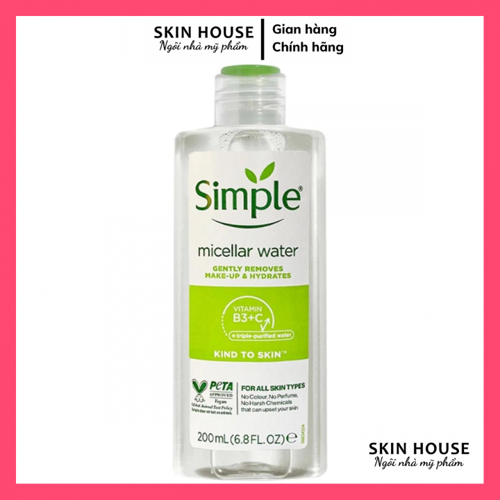 Nước Tẩy Trang Simple - Nước Tẩy Trang Simple Micellar Water