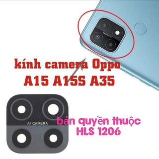 Kính camera oppo a15 a15s a35