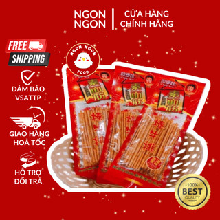 Tăm cay tuổi thơ, đồ ăn vặt Trung Quốc, ăn vặt Sài Gòn ngon ngon | Ngon Ngon Food