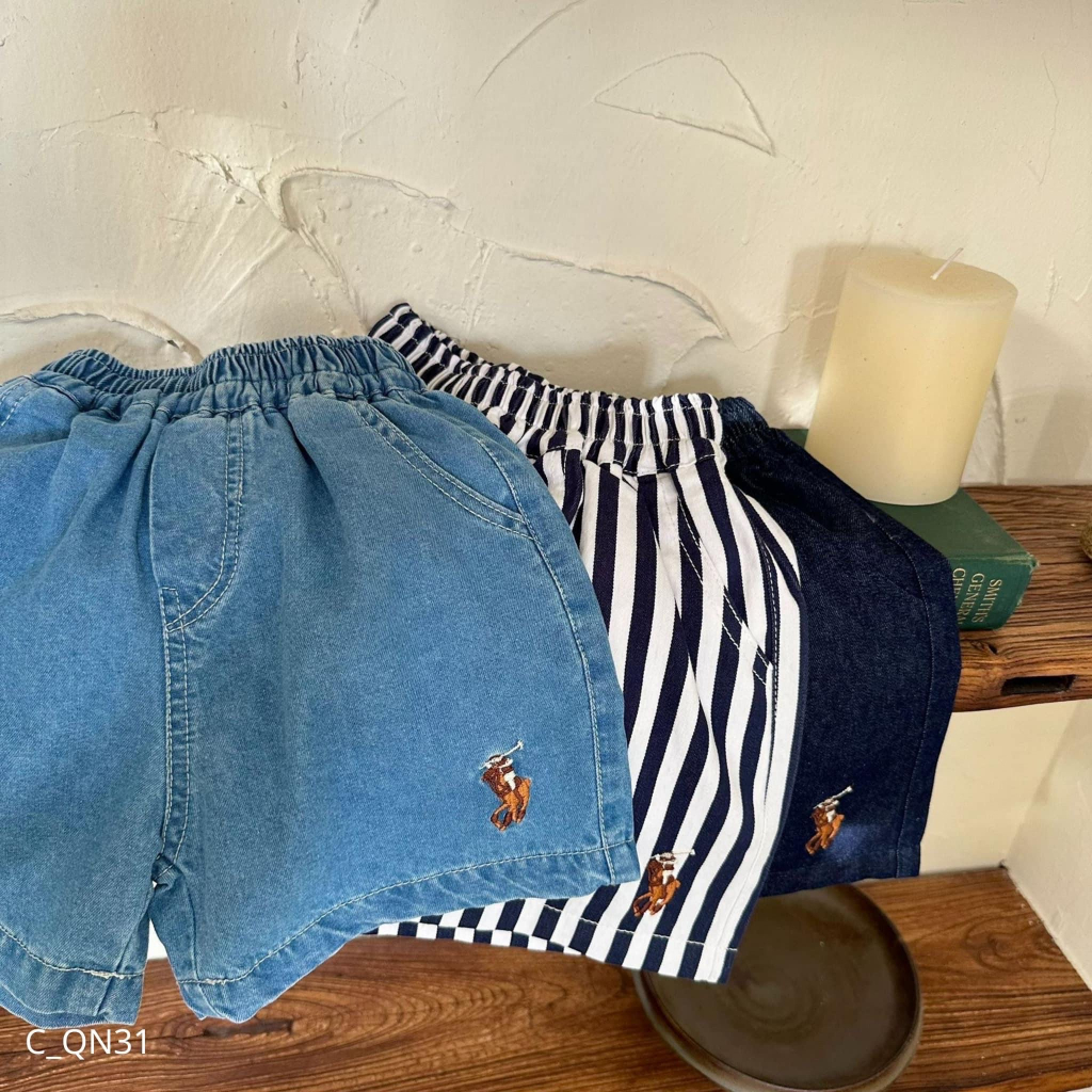 Quần đùi cho bé trai EMBES KIDS , quần cộc hè cho bé hàng qccc 11 - 31 Kg