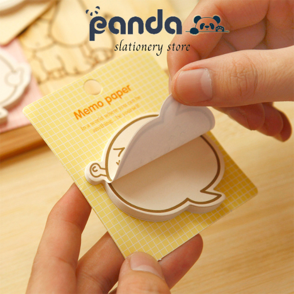 Giấy note ghi chú biểu cảm PANDA đồ dùng học tập dễ thương cute