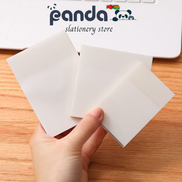 Set giấy note ghi chú trong suốt 50 tờ PANDA giấy ghi chú chống nước tiện lợi sáng tạo