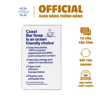 XÀ BÔNG 8 CỤC COAST MỸ