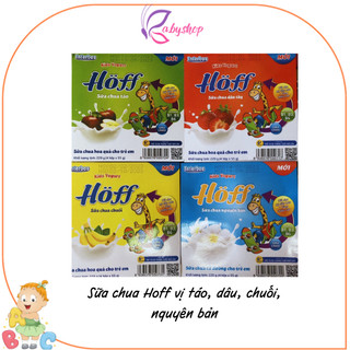 Sữa chua hoff cho bé 4 vị