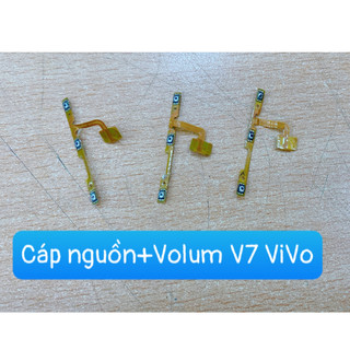 Cáp nguồn+volum v7 vivo bóc máy