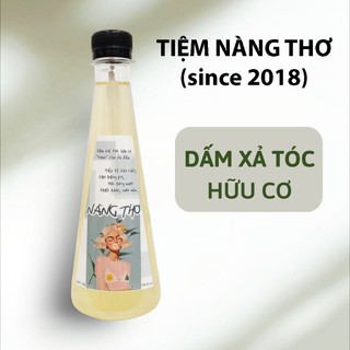 Giấm xả tóc Nàng Thơ - phục hồi da đầu và tóc